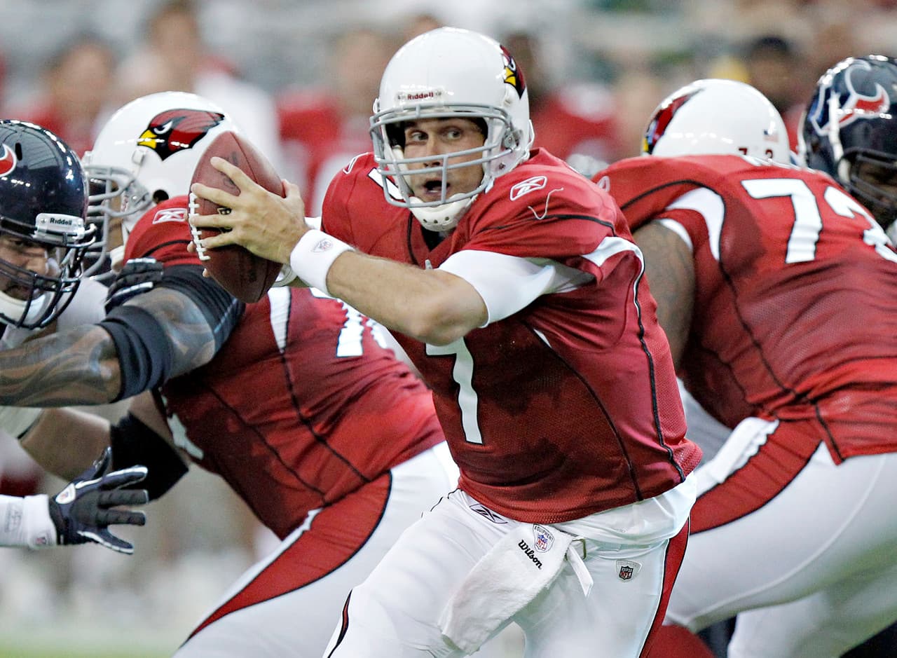 Matt Leinart (2004 con USC) - En seis temporadas en la NFL (jugando para los Arizona Cardinals, Houston Texans y Oakland Raiders), Leinart, seleccionado en la primera ronda del Draft de 2006 por los Cardinals, sumó más intercepciones (21) que pases de touchdown (15).