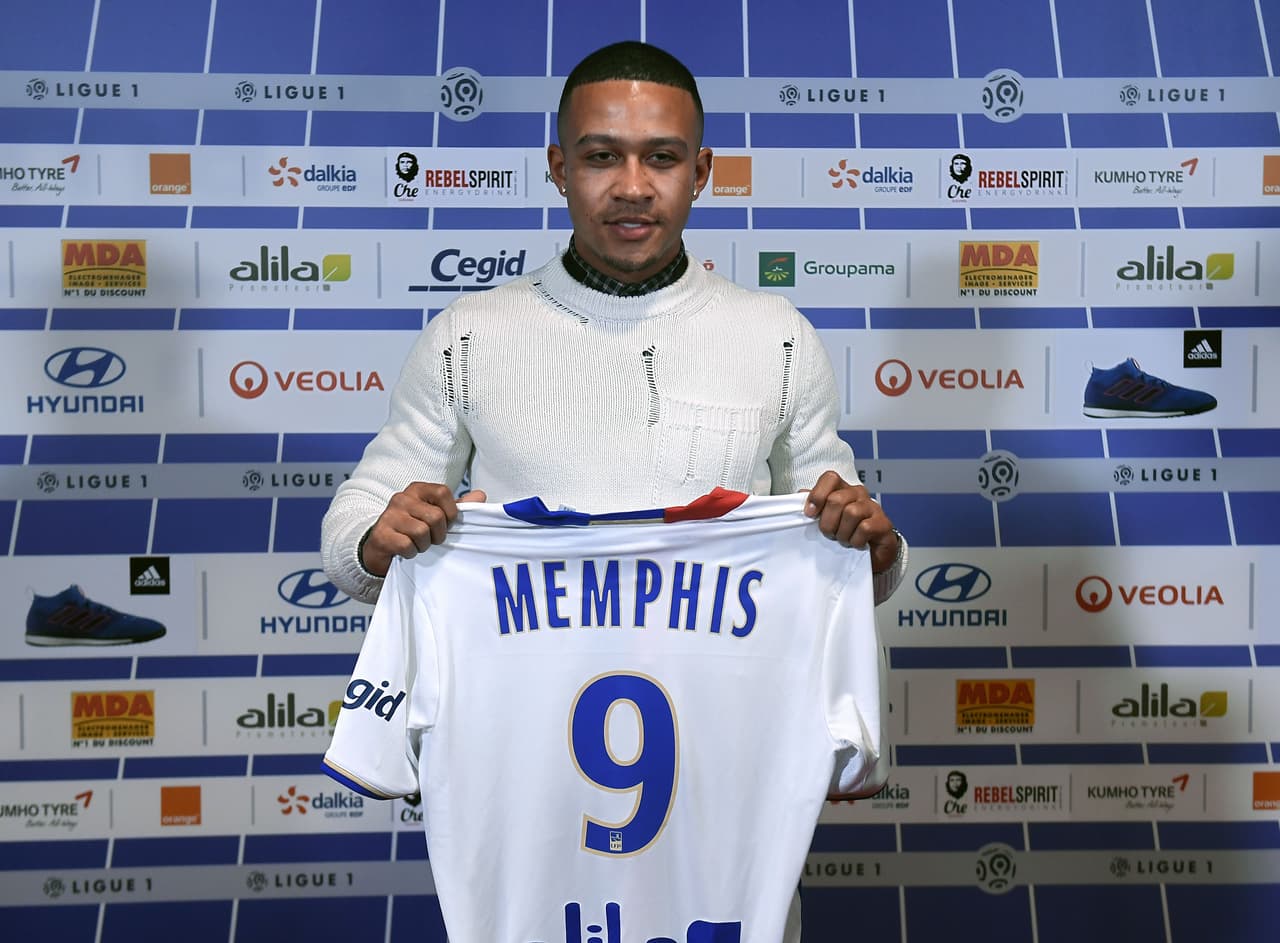 6. Memphis Depay (Holanda) - Fue comprado por el Olympique Lyon a cambio de 16 millones de euros.