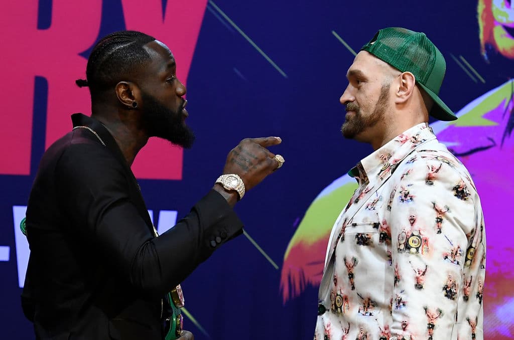 Entre sonrisas y bromas, Deontay Wilder y Tyson Fury presentaron la segunda pelea por el título mundial de los pesados que ostenta Wilder, será en febrero.