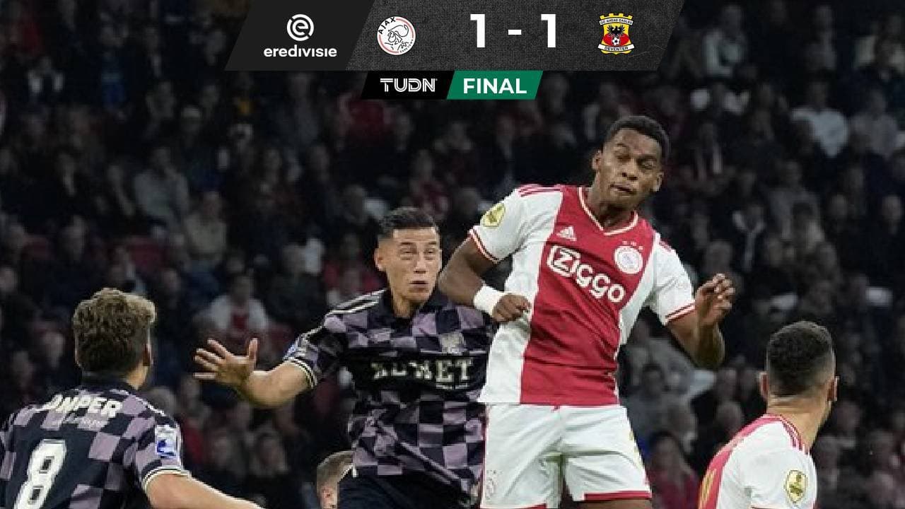 Ajax quita titularidad a Edson Álvarez y pierden liderato