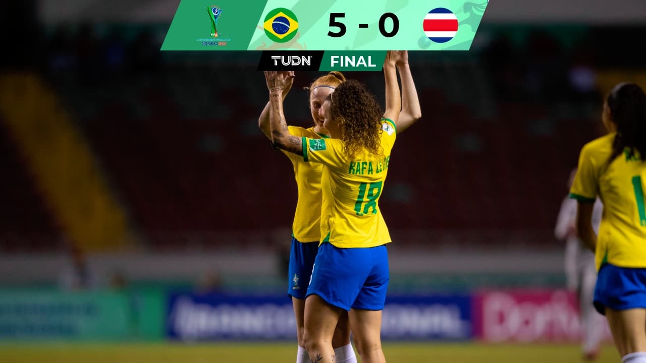 Brasil hace la ‘manita’ a Costa Rica, pero no le alcanza para ser líder