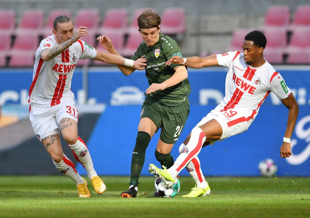 Colonia recibió al Stuttgart y perdió 0-1. Los visitantes llegaron a 29 puntos y Colonia se quedó con 21.