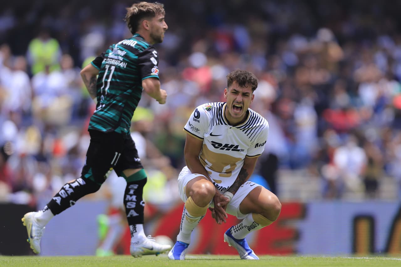 Pumas pierde a Julio González, su arquero titular, por lesión en la pierna