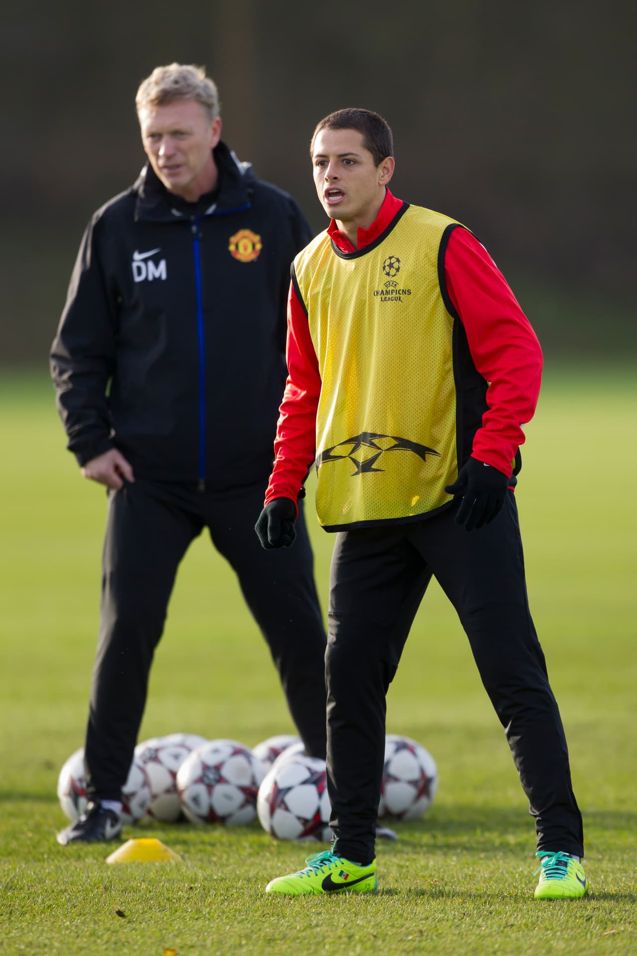 Carrera de Chicharito se vio afectada por David Moyes