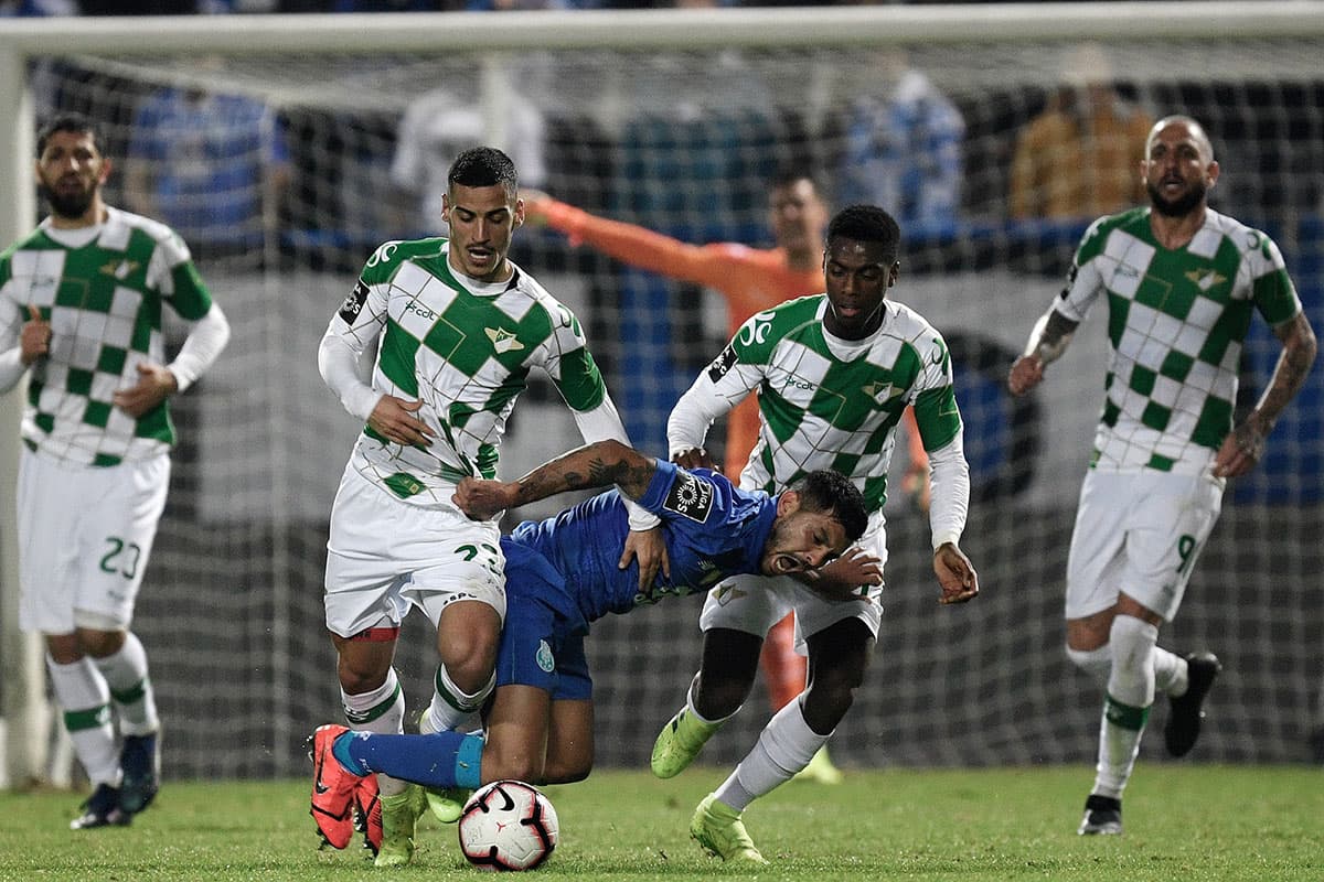 Los jugadores del Moreirense hicieron un gran trabajo y lograron irse en ventaja en el marcador en el segundo tiempo.