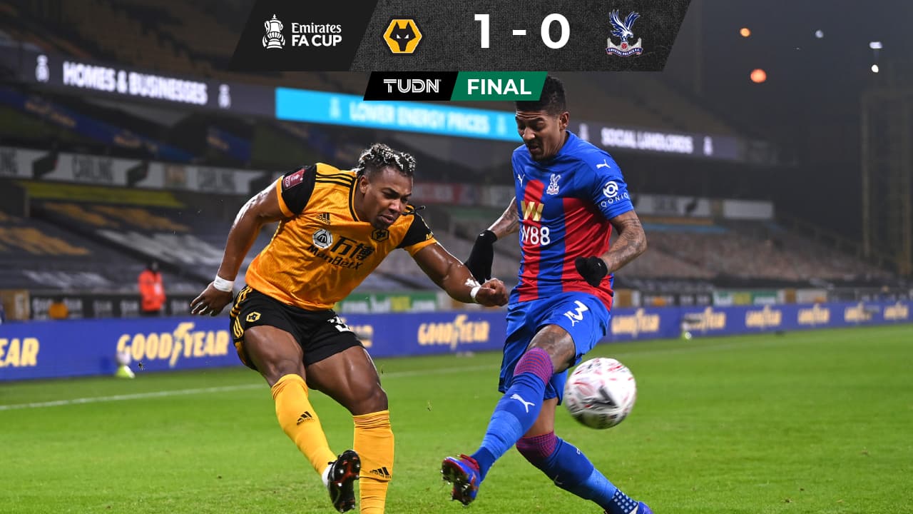 Wolverhampton 1-0 Crystal Palace: marcador y resumen del gol de Traoré