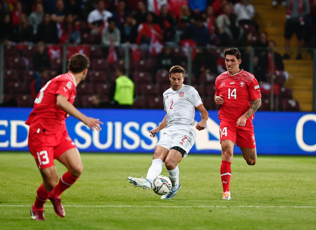 España logró un valioso triunfo en su visita a Suiza que no ha ganado un solo punto en lo que va de esta edición de la Nations League.