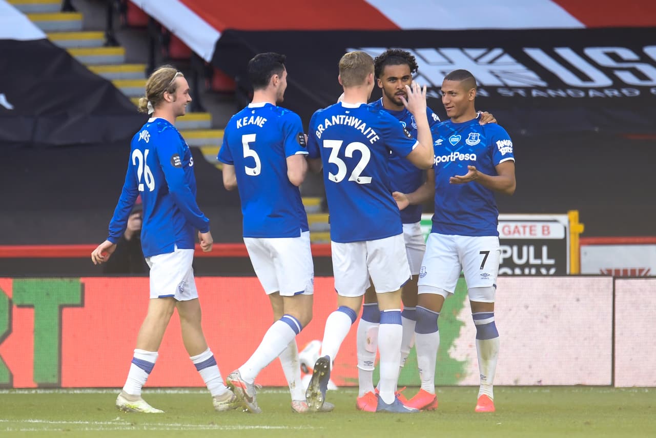 Los dirigidos por Carlo Ancelotti lograron derrotar al Sheffield United en su casa con gol de Richarlison para llegar a 49 unidades.