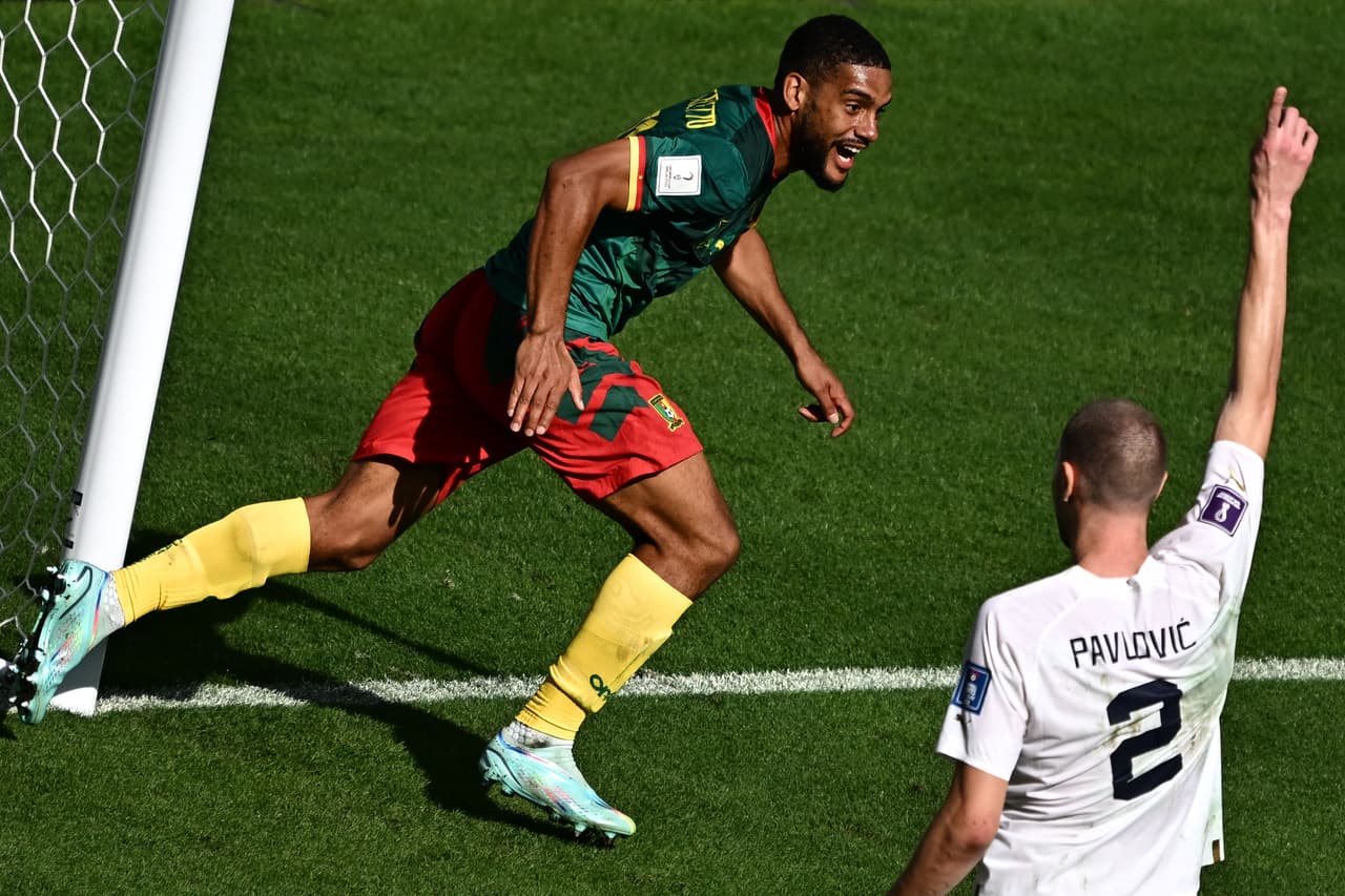 Camerún se negó a registrar su segunda derrota y empató con Serbia en un partido plagado de goles en el cierre de la segunda jornada del Mundial Qatar 2022.