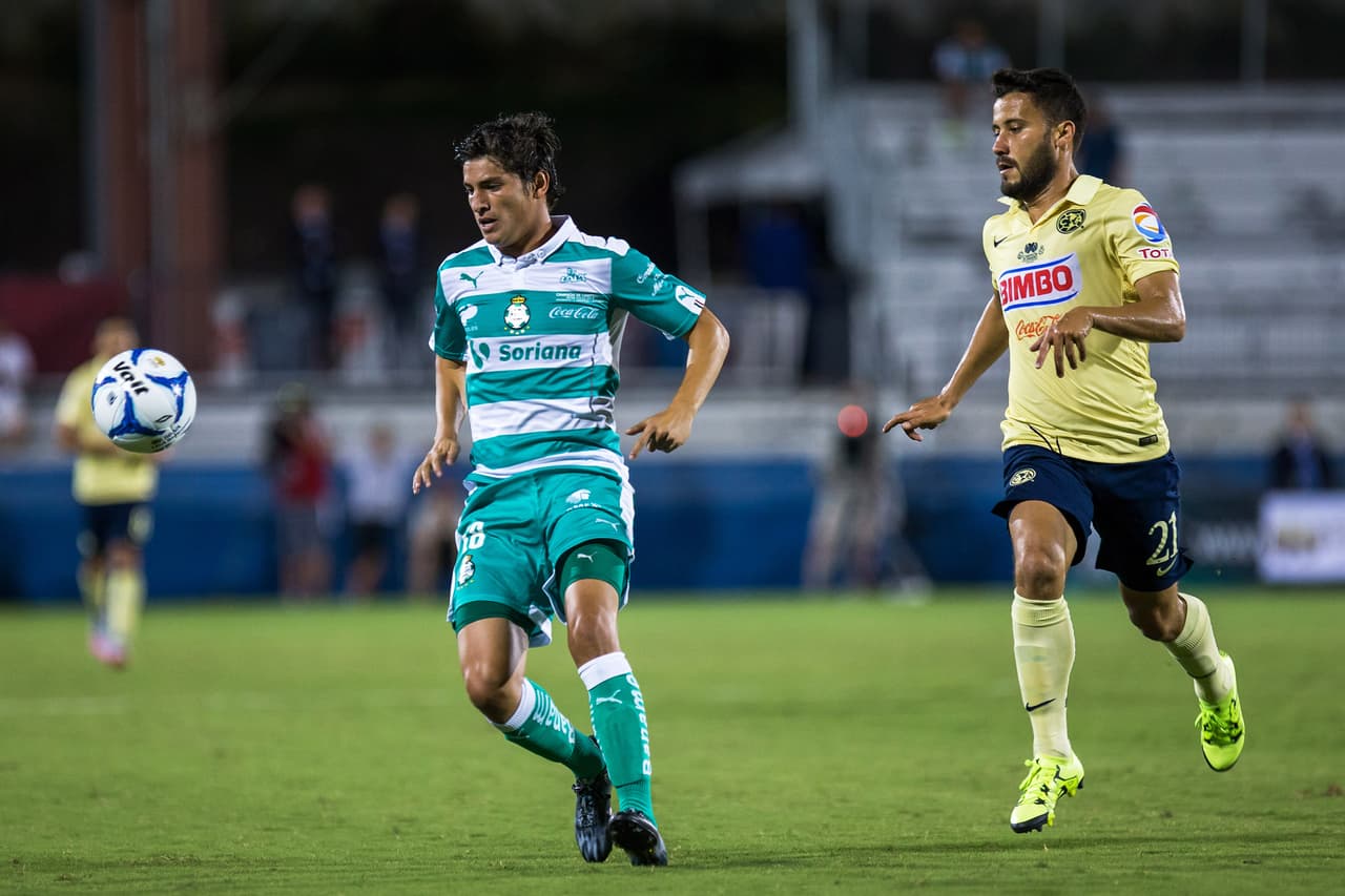 Santos supo aguantar los embates cremas.