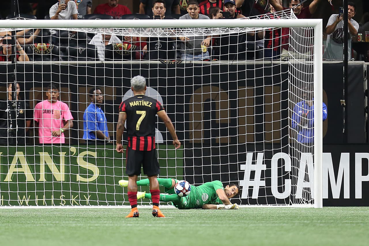Óscar Jiménez trabajó muy duro y esperó por esta oportunidad con el América en la Campeones Cup contra Atlanta United.