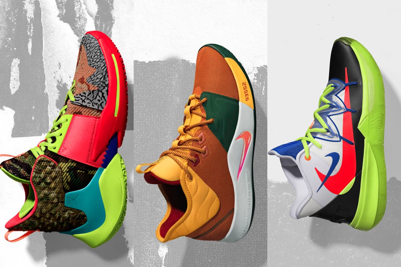 Las marcas patrocinadoras de las grandes figuras de la NBA compartieron las zapatillas que usarán algunos de ellos en el All Star Gam, con diseños únicos.