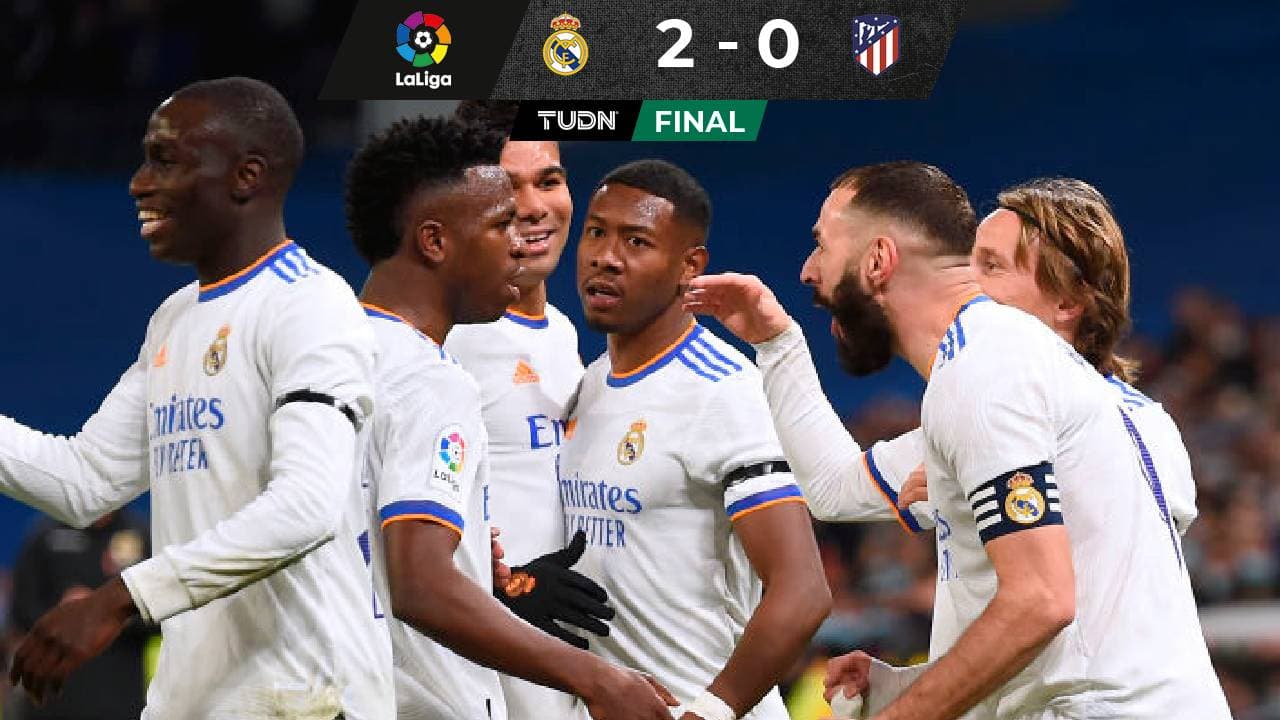 Se va, se va y... Real Madrid gana el derbi al Atlético y se afianza en el cima