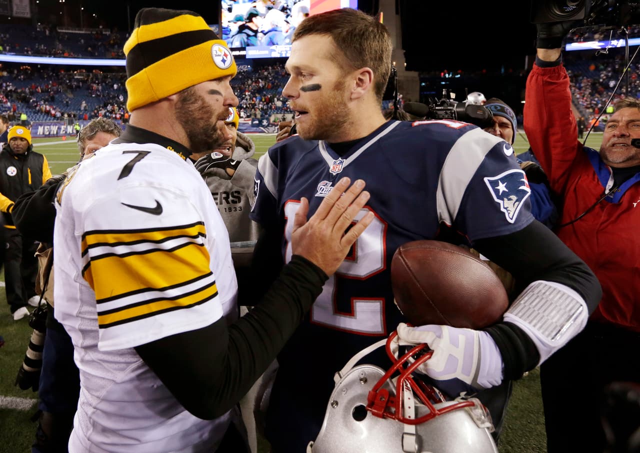 Ben Roethlisberger: "No es lo mismo" jugar contra los Patriots sin Tom Brady
