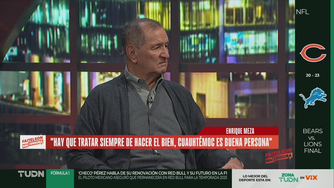 Ojitos Meza critica a futbolista mexicano: "Le gusta la calle, la noche"