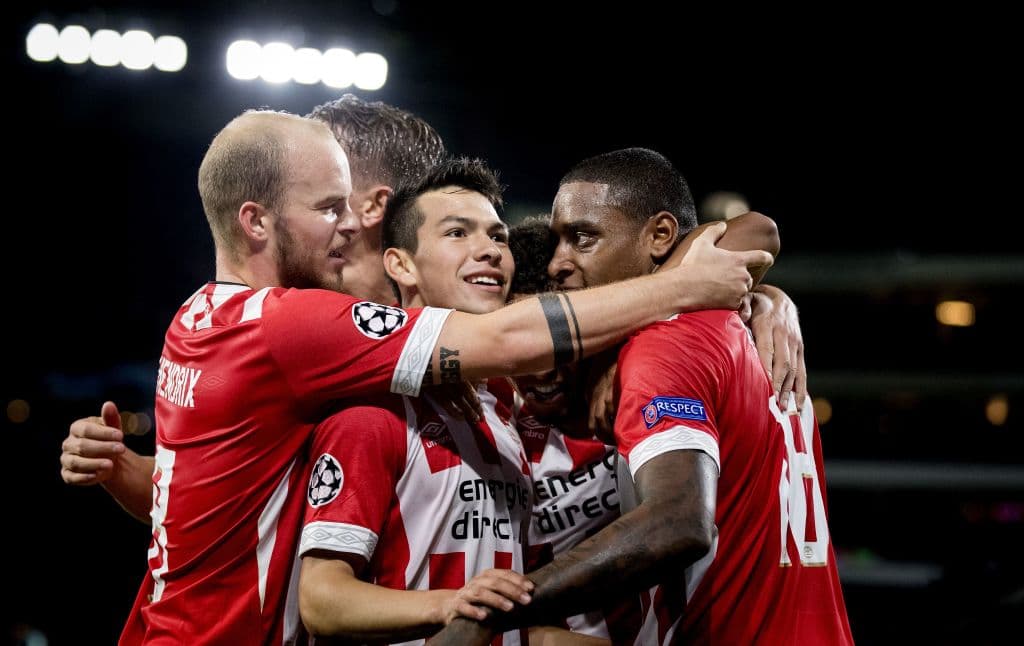 Hirving ‘El Chucky’ Lozano llegó al PSV en 2017 donde levantó el título de Liga en 2018.