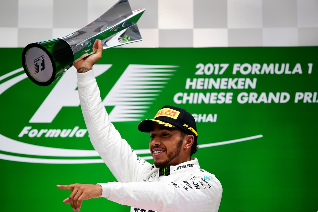 El inglés Lewis Hamilton (Mercedes) ganó el Gran Premio de China, el segundo del Mundial 2017 de Fórmula Uno, disputado en el circuito de Shanghái.