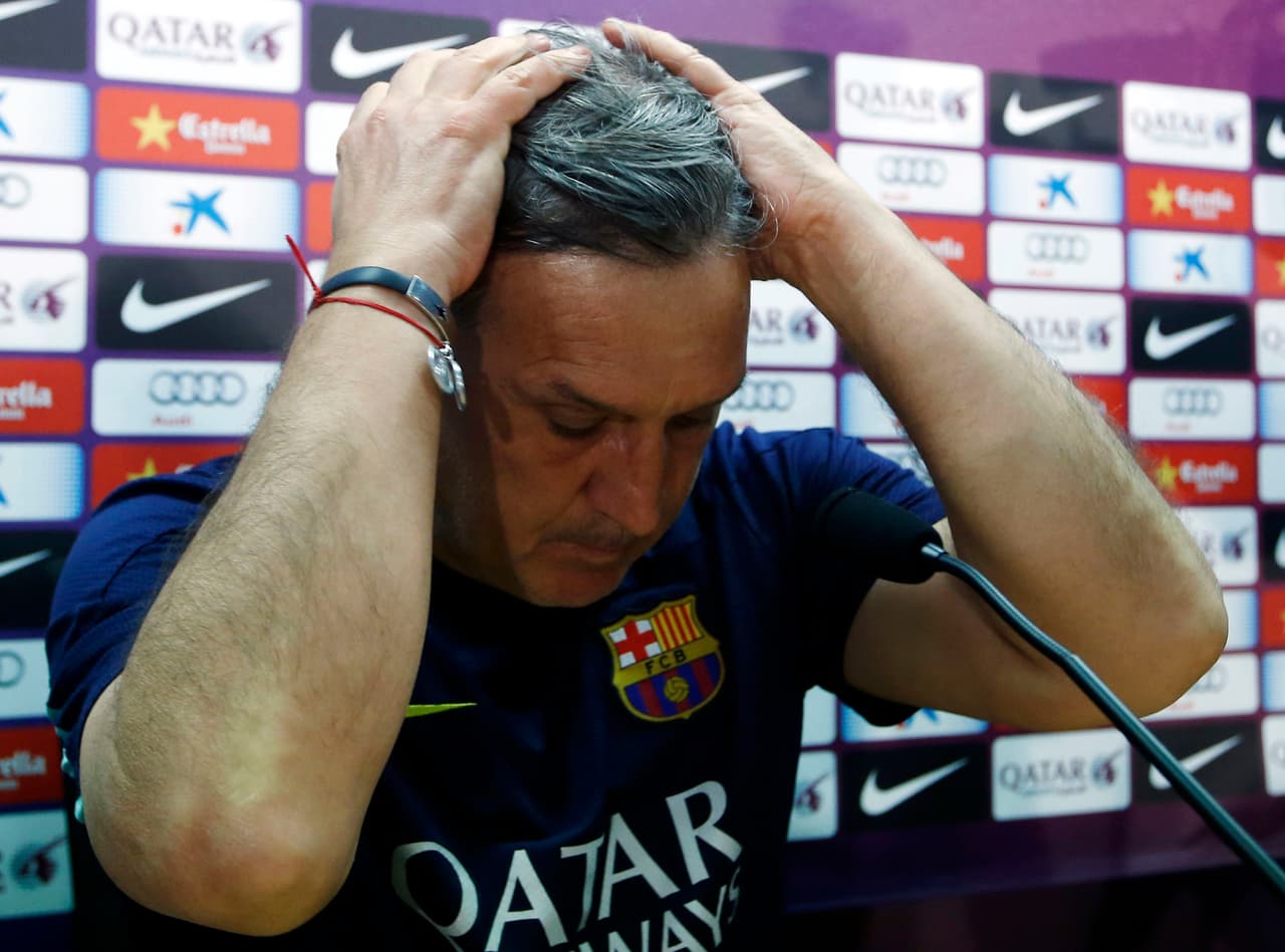 Después de un inicio de temporada que invitaba al optimismo consiguiendo un récord de victorias consecutivas, las cosas no fueron bien para Martino en la liga española. Su experiencia en el Barcelona duró apenas un año, consiguiendo una Supercopa y el subcampeonato de LaLiga y la Copa del Rey. | Fotografía: Reuters