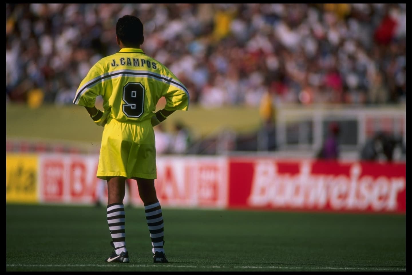 MLS LA Galaxy Nike 1996 Jorge Brody Campos Goalie Soccer Jersey