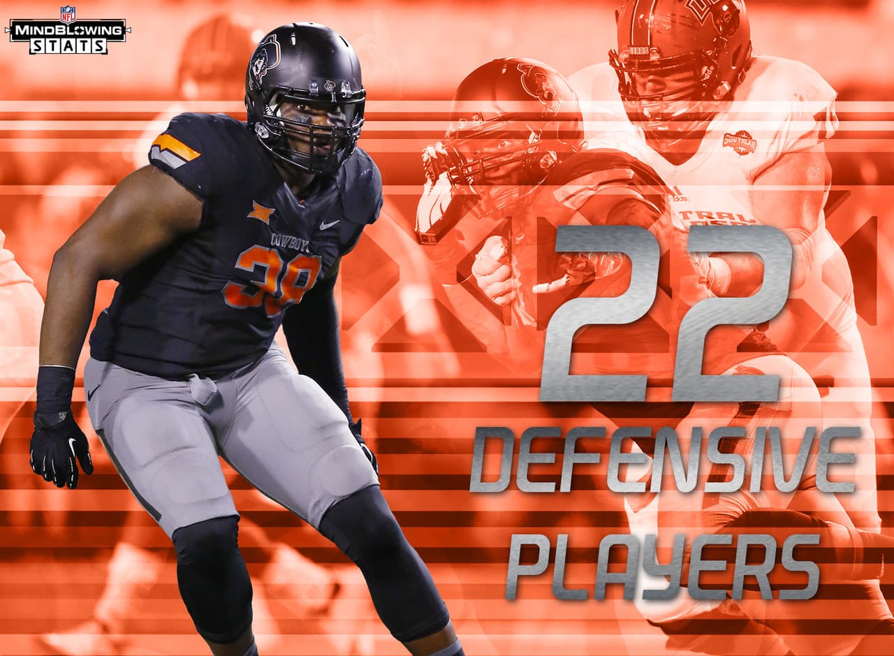 2.- Defensiva en la segunda ronda.- Hubieron 22 jugadores defensivos seleccionados en el segunda ronda del Draft 2016, el máximo en la era del Draft Común. El récord previo era de 21 impuesto en 2009 y 2003. También fue la primera ocasión en la era del Draft Común que 11 de los primeros 13 jugadores elegidos en la segunda ronda fueron defensivos.