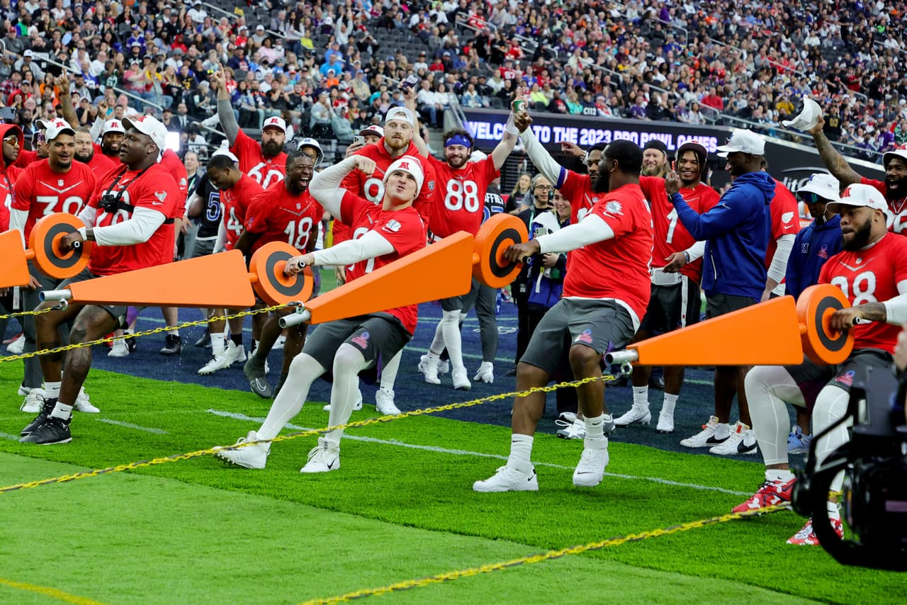 La Conferencia Nacional se quedó con el Pro Bowl 2023 ante la AFC por resultado de 33-35. Así fue la fiesta en Las Vegas con el nuevo formato que involucró el juego de Flag Football y pruebas de habilidad.