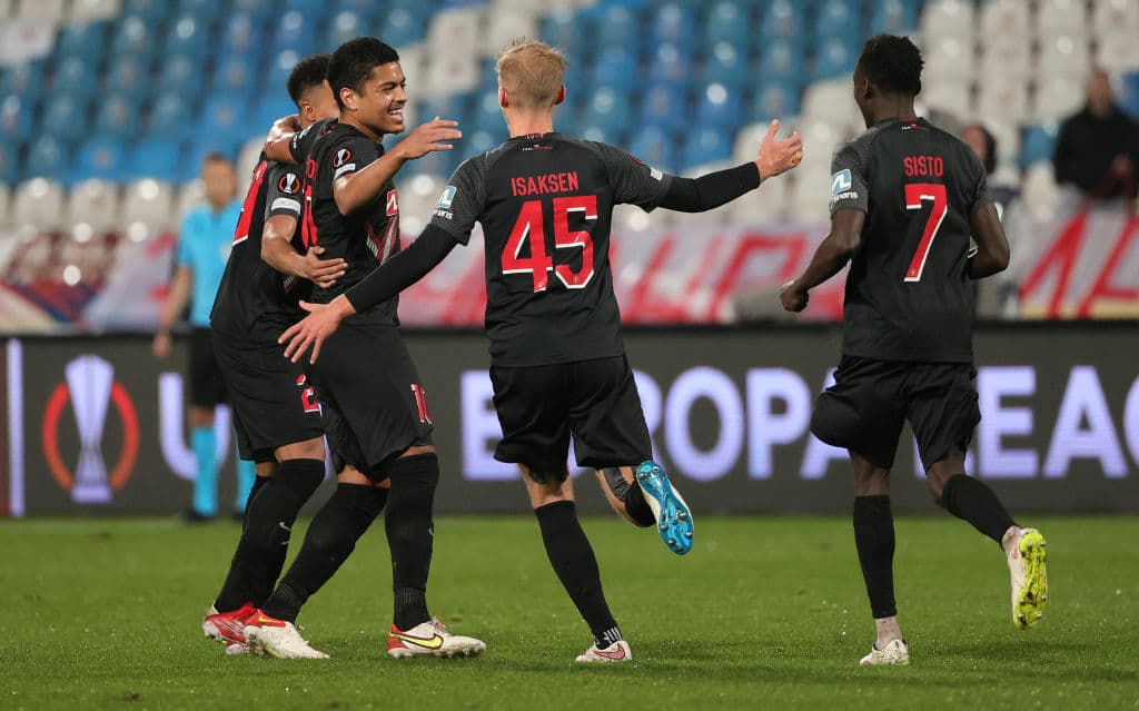Midtjylland le sacó el partido al Estrella Roja por la mínima durante la fase de grupos de la Europa League. Evander da Silva Ferreira fue el goleador de la tarde.