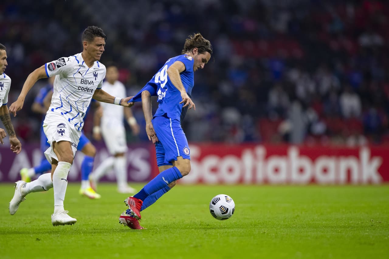 Con doblete de Rogelio Funes Mori y goles de Maximiliano Meza y Duván Vergara, Monterrey golea a CRuz Azul 1-4 y se mete a la final de la Concacaf Liga de Campeones.