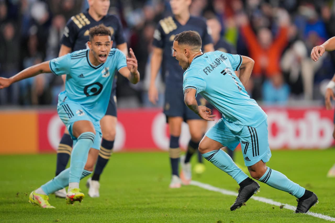 En uno de los partidos más intensos de la jornada, Minnesota United derrotó por 3-2 a Philadelphia Union.
<br>