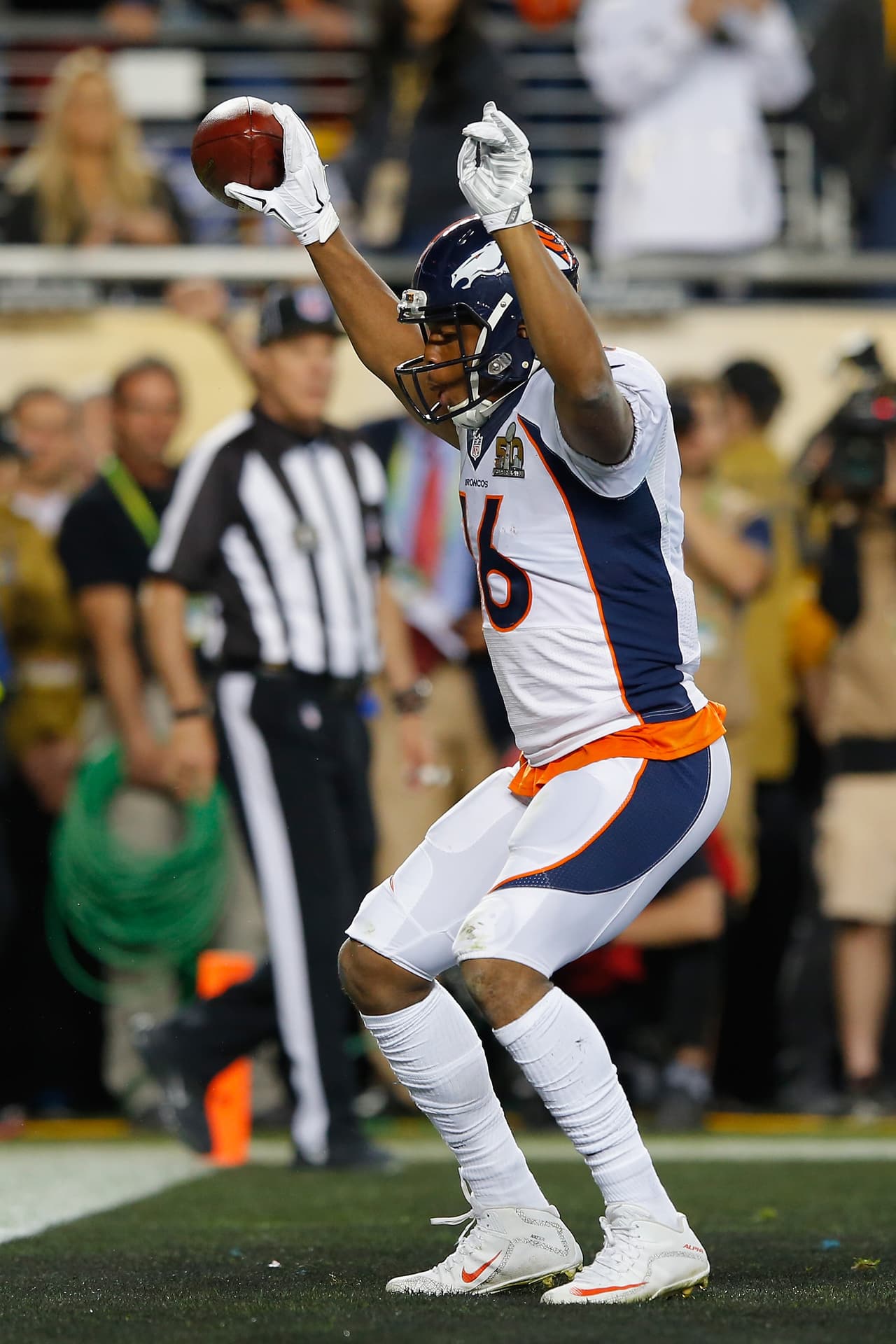 Así celebraron los Denver Broncos su triunfo en el Super Bowl 50 ante los Carolina Panthers 24-10.