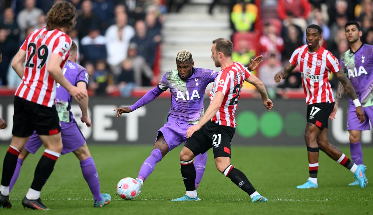Brentford y Tottenham igualaron 0-0 en el reencuentro de Christian Eriksen con sus excompañeros.