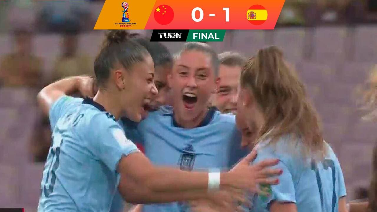 España le ganó a China y se metió a Cuartos del Mundial Sub-17 Femenil