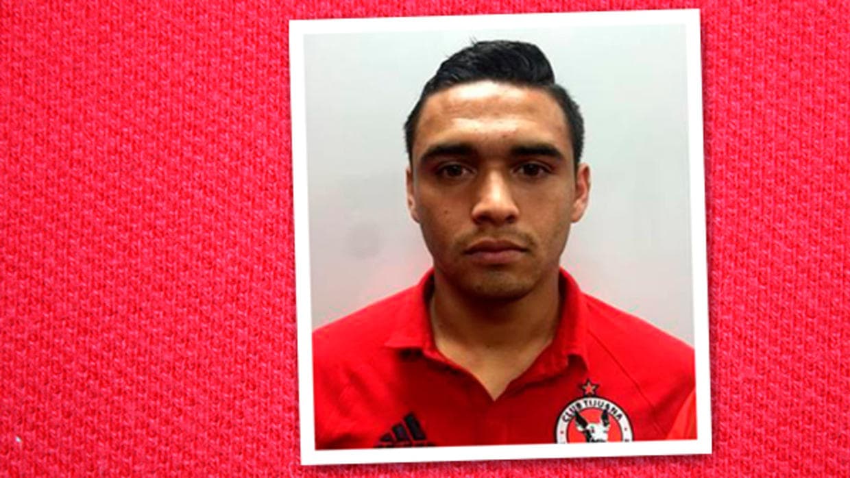 Daniel Andrés Gómez, futbolista de las fuerzas básicas de los Xolos, fue detenido en el paso fronterizo entre Tijuana y San Diego cuando intentaba cruzar un cargamento de metanfetaminas hacia los Estados Unidos.