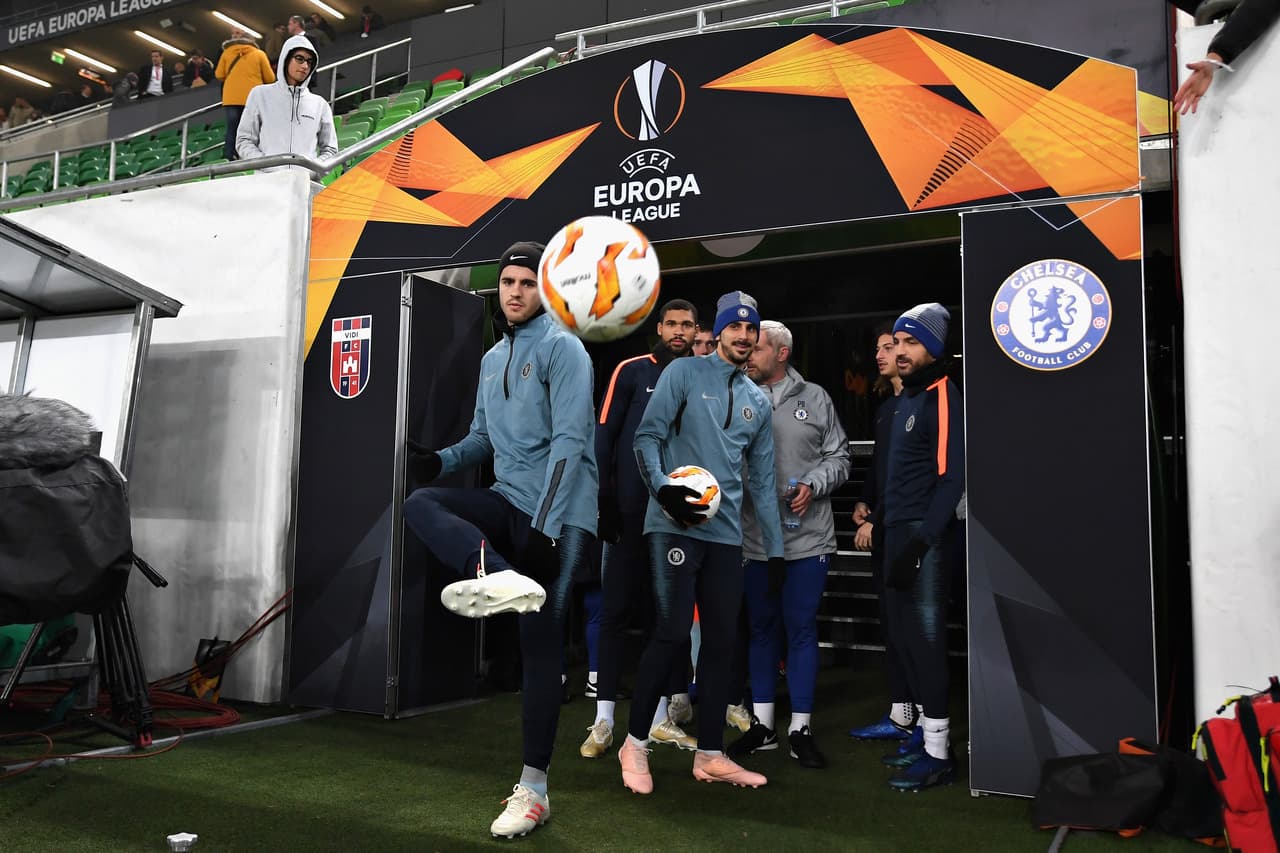Luego de ser titular el fin de semana en el juego ante Wolverhampton, Morata volvió a ser inicialista en el equipo de Maurizio Sarri.
