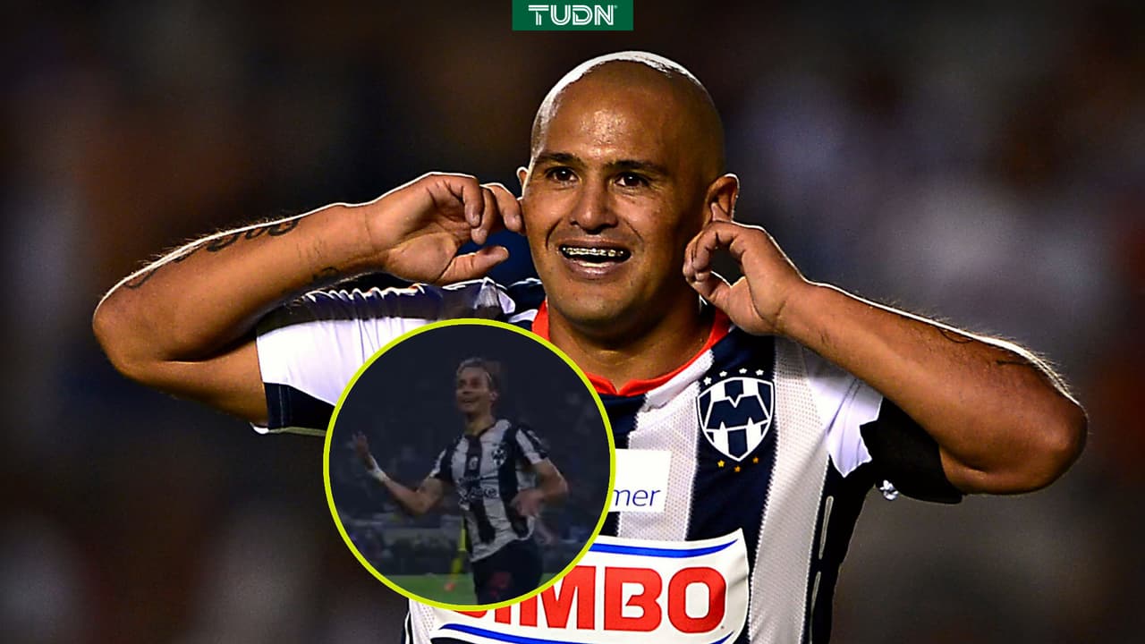 Sergio Canales rinde homenaje en vida a Chupete Suazo en Rayados vs. América