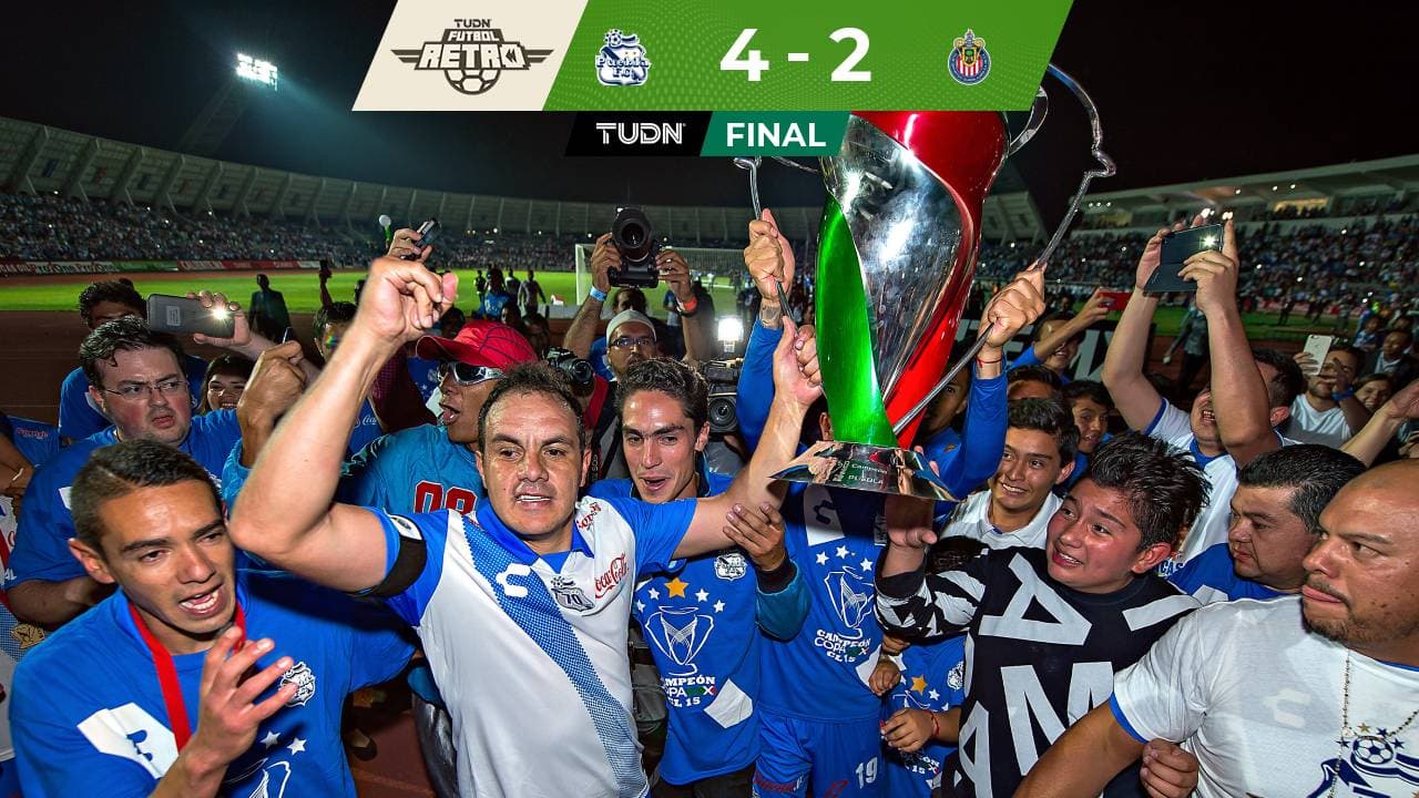 Futbol Retro | El último título de Cuauhtémoc Blanco, la Copa MX con Puebla ante Chivas