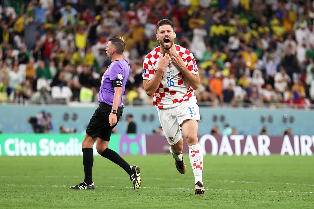 Croacia dio la sorpresa y derrotó 4-2 en penales a Brasil en el Estadio Ciudad de la Educación en los Cuartos de Final del Mundial Qatar 2022.