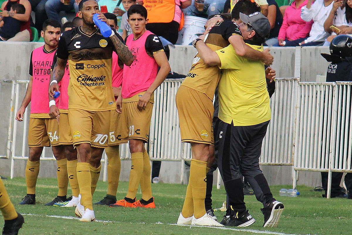 Con Maradona como técnico, Dorados ha marcado siete goles y solo ha tenido uno en contra.