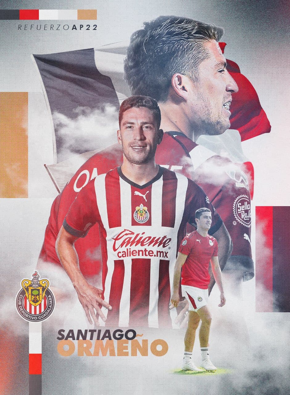 Chivas encontró en el mexicoperuano Santiago Ormeño a su ansiado delantero para el Apertura 2022.