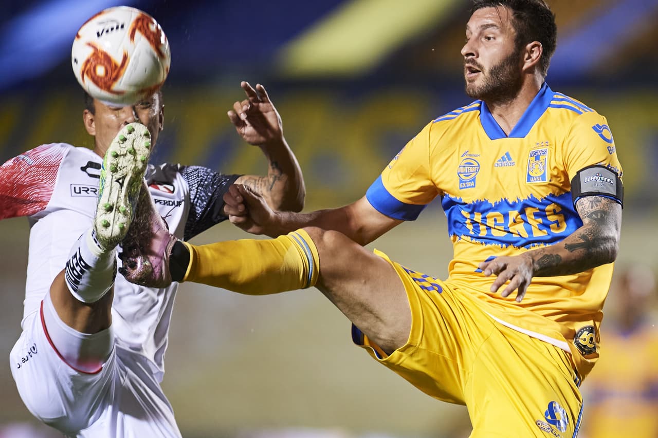 Tigres empata con Atlas en la última fecha de la Liga MX | Germán Conti empató el partido en tiempo de compensación para hacerle la ‘travesura’ a los del Tuca que van al repechaje. | Luis Rodríguez (40’) y Germán Conti (90+5’) marcaron los goles del encuentro. Atlas termina su participación en el torneo y Tigres tendrá que buscar un lugar en el repechaje para jugar la Liguilla.