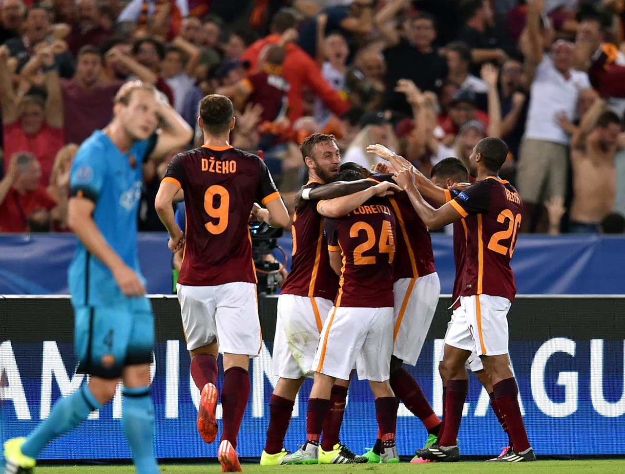 Roma 1-1 Barcelona: Florenzi le arrebata un punto al Barça con un bombazo impresionante