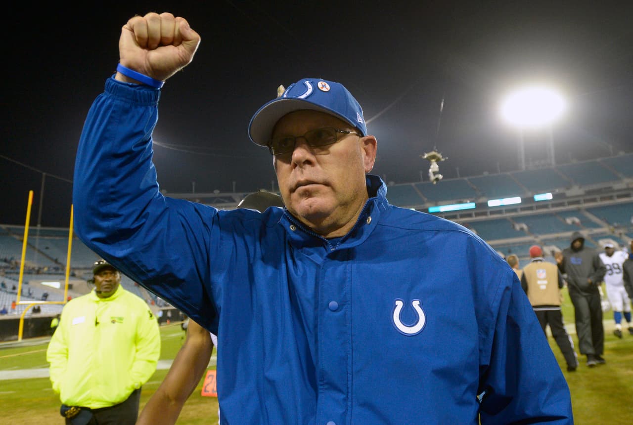 Bruce Arians (2012) (9 victorias, 3 derrotas).