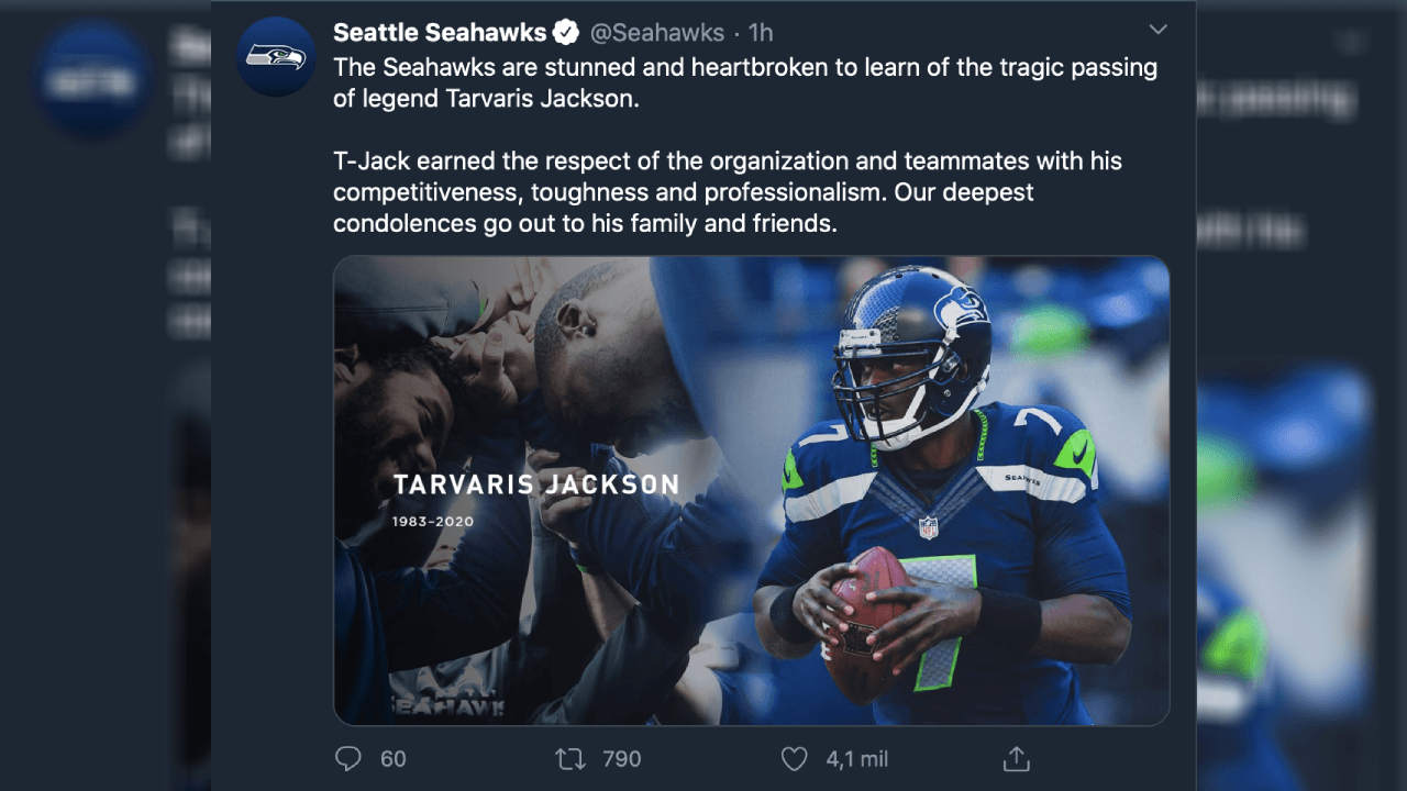 El mundo del futbol americano comprendido por la NFL, equipos de la NFL, coaches y compañeros, dan el último adiós al exquarterback.