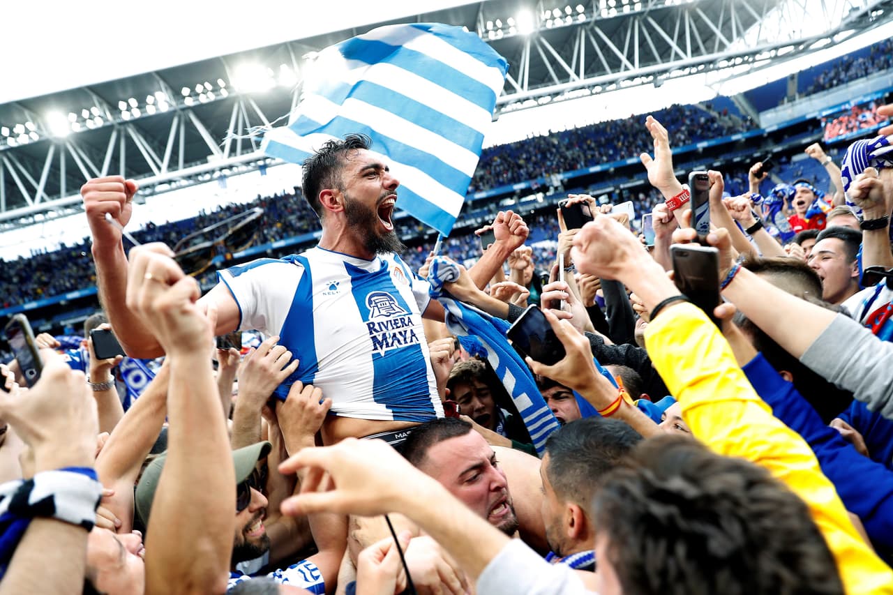 La euforia se tomó al Espanyol, vencedor 2-0 contra Real Sociedad, donde fue titular el mexicano Héctor Moreno. Así le arrebató el cupo a Europa League en la última jornada de la Liga de España.
