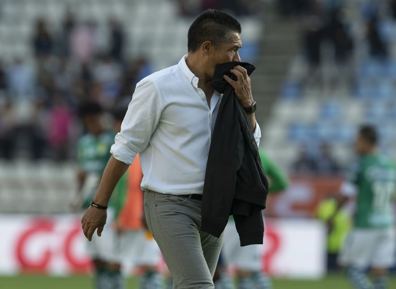 Ignacio Ambriz, técnico del actual subcampeón del fútbol mexicano.