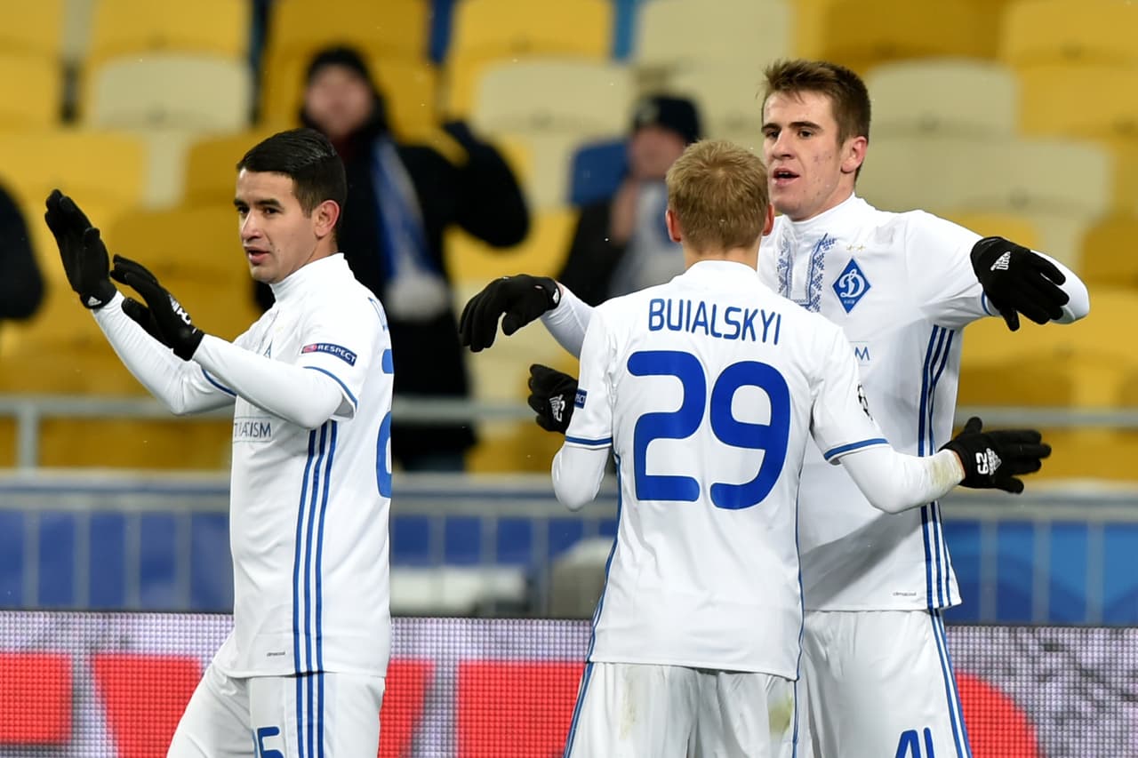 Dinamo Kiev destroza al Besiktas en feria de goles