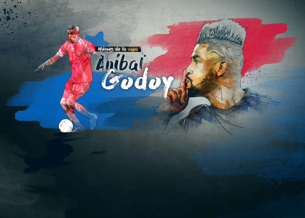 Aníbal Godoy Gold Cup Soccer Player