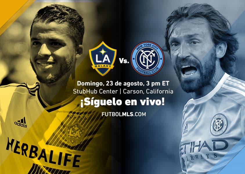 PREVIA: LA Galaxy v New York City FC, un partido para la alfombra roja