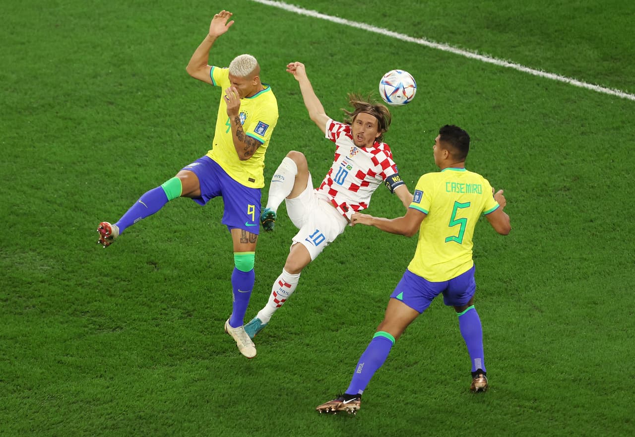 Croacia dio la sorpresa y derrotó 4-2 en penales a Brasil en el Estadio Ciudad de la Educación en los Cuartos de Final del Mundial Qatar 2022.