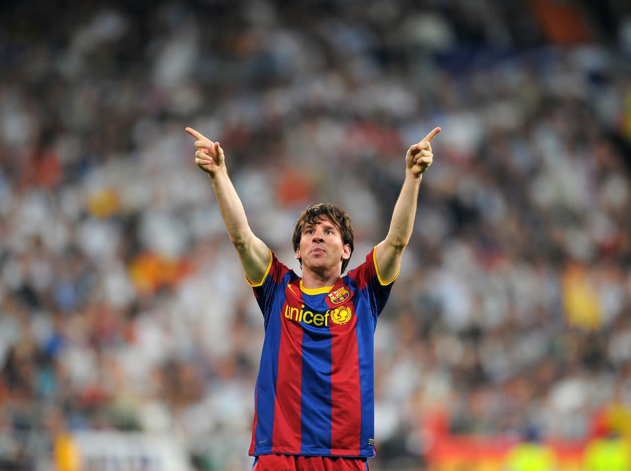 En 2009 marcó dos goles en la dolorosa goleada 6-2 a los merengues.