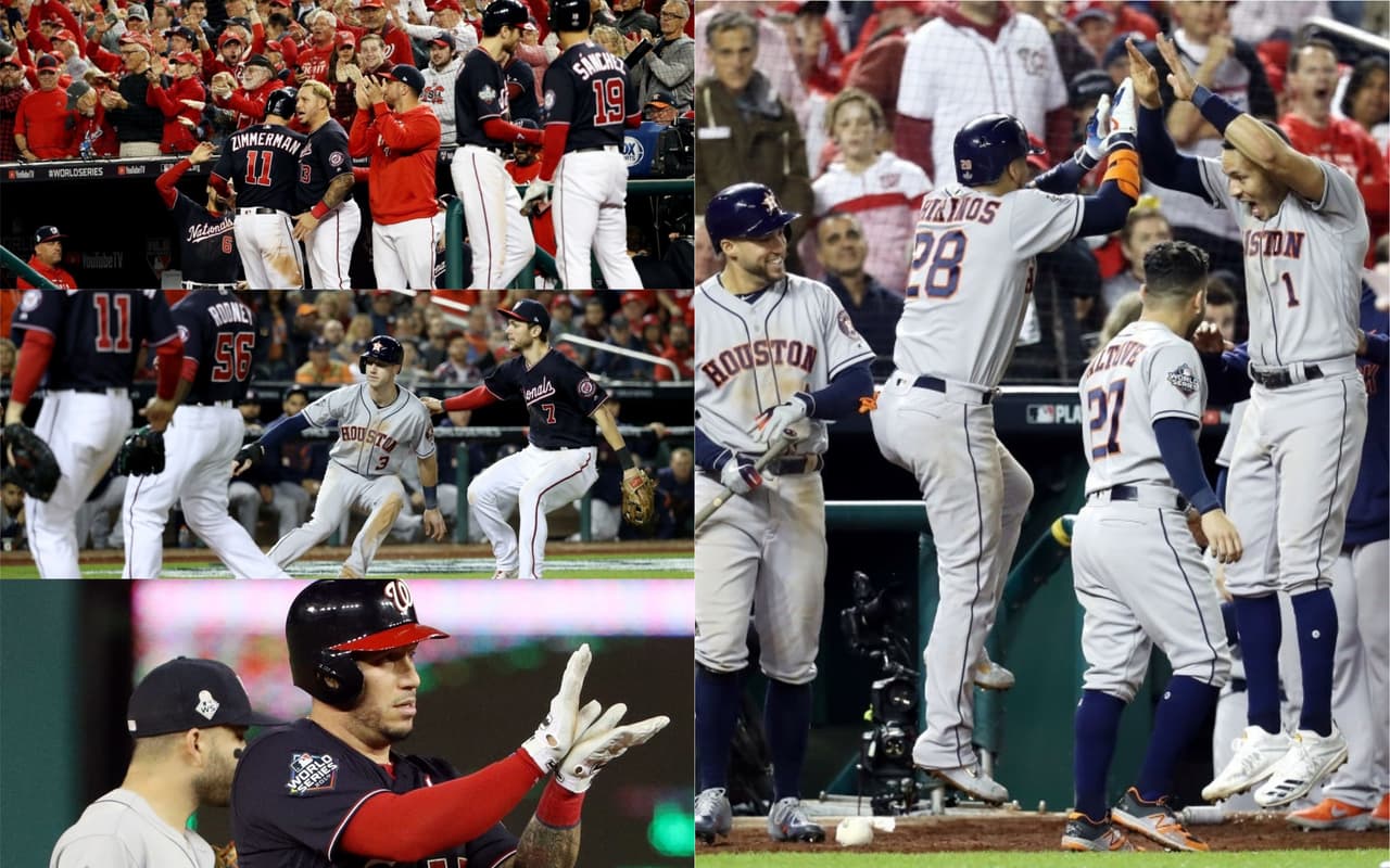 Los astros ganan 4-1 y le meten presión a los Washington Nationals.